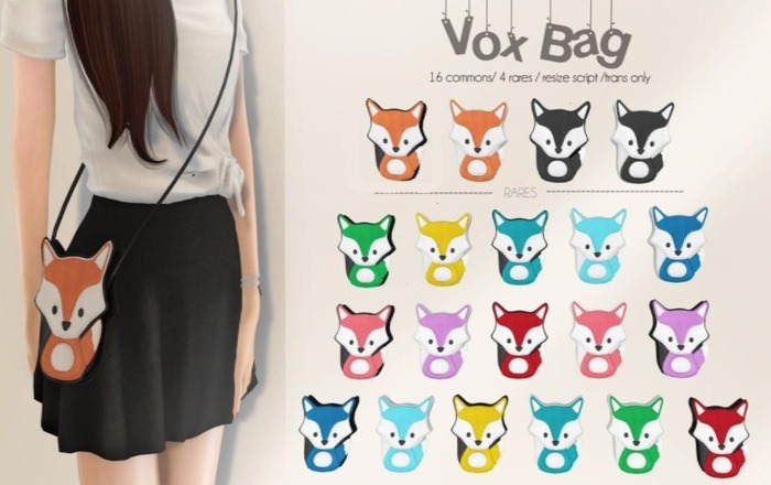 .Tokame. Vox Bag - Black RARE