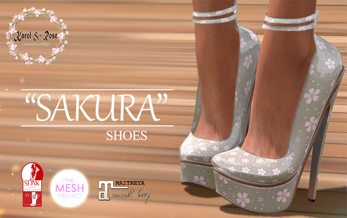 !PROMO! .KAROL ROSE. shoes "sakura"