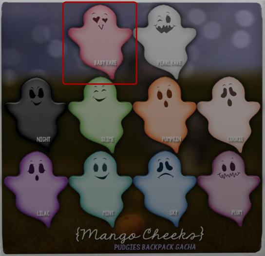 {Mango Cheeks} Pudgies Backpack: Baby RARE