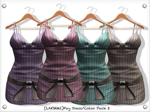 [LAKSHMI]Fay Dress/Color Pack 2
