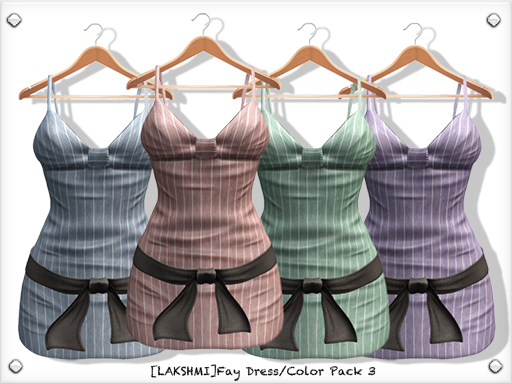 [LAKSHMI]Fay Dress/Color Pack 3