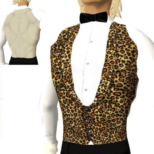 Baby Leopard Waistcoat