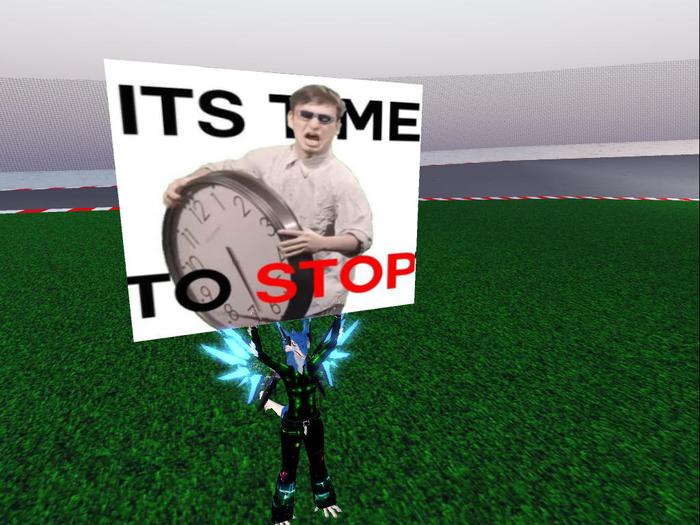 It's Time To Stop!