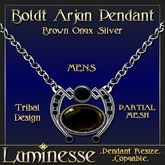 Luminesse Boldt Arjun MENS Necklace PMESH-Wear To Unpack