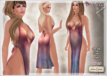 [V/W] Mirian Morning  - Open side fantasy dress