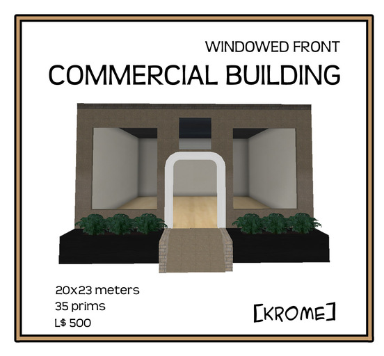 [Krome] Commercial Series - Windowed Front