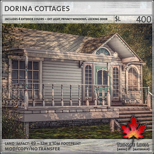 Trompe Loeil - Dorina Cottages [mesh]