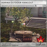 Trompe Loeil - Dorina Outdoor Hangout [mesh]