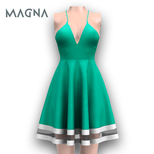seafoam summer dress