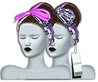 Asteria - "Stela" Bandana 2 Options - [Mod/Resizer] - Purple