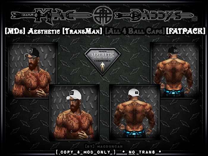 [MDs] Aesthetic [TransMan] [All 4 Ball Caps][FATPACK] [Boxed]