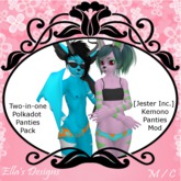 [ED] Polkadots Panties Mod - Coral