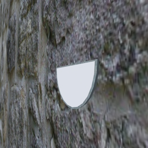 Rock's Steel Flat Half-Round Sconce