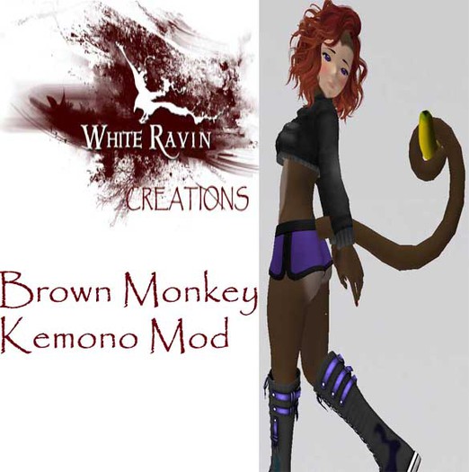 White Ravin Creations - Brown Monkey M3 Venus