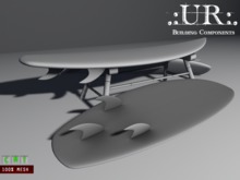 .:UR:. Summer Surfboard & Stand (full perm mesh)