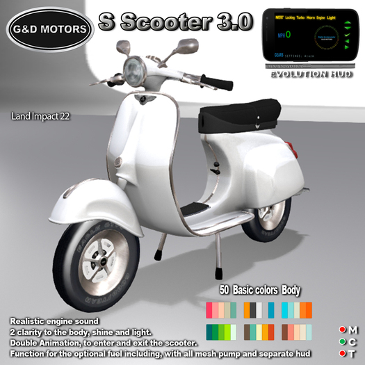 G&D MOTORS S-Scooter 