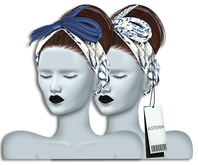 Asteria - "Stela" Bandana 2 Options-[Mod/Resizer]-White