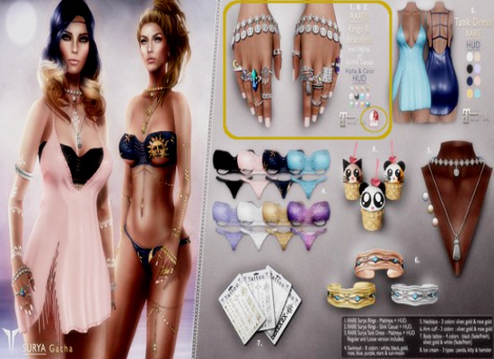 **RE** Surya Rings SLink Casual - RARE