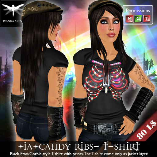 *IA*Candy ribs- T-shirt