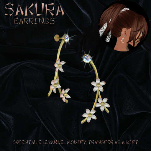 "Sakura" earrings