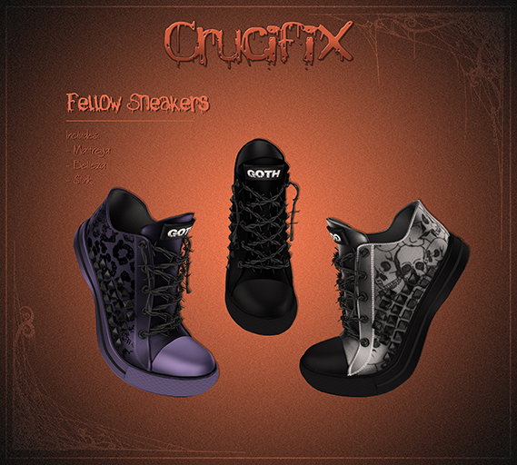 :: Crucifix :: Fellow Sneakers DEMO{Add to unpack!}