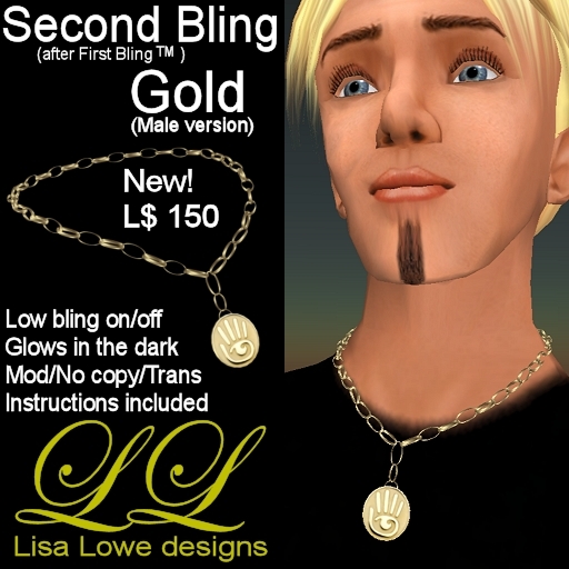 Second Bling - Gold V2.1 - Male SLE
