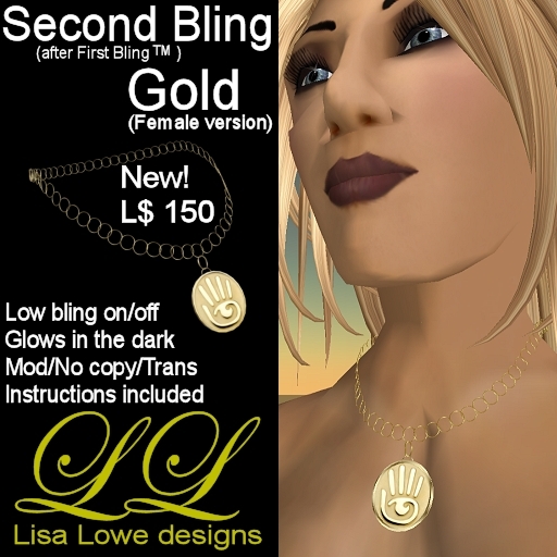Second Bling - Gold V1.1 - Female SLE
