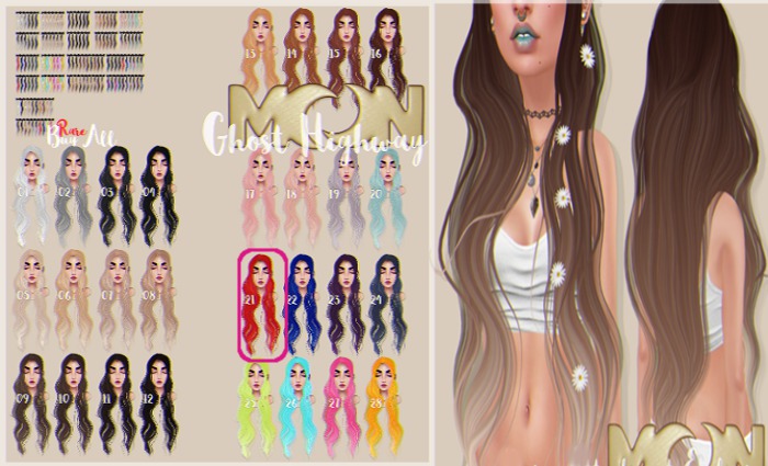 Moon. Hair. // Ghost Highway 21