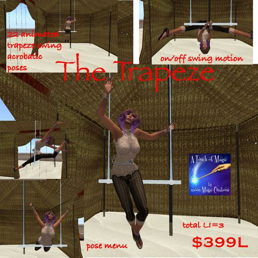 Trapeze act (crate)