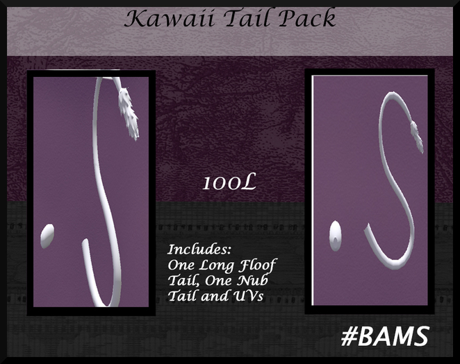 #Bams Kawaii Tail Pack