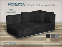 [CIRCA] - "Horizon" Chaise Left - In Neutrals