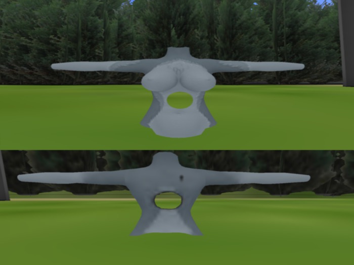 Hallow Torso Texture Mod