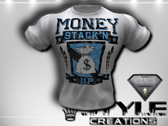 -STYLE- MONEY STACK'N UP TSHIRT AESTHETIC