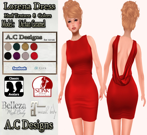 Lorena Dress Whit Hud 8 Colors