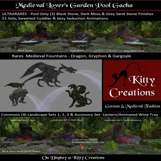 Medieval Lover's Landscape Set 2 - Kitty Creations