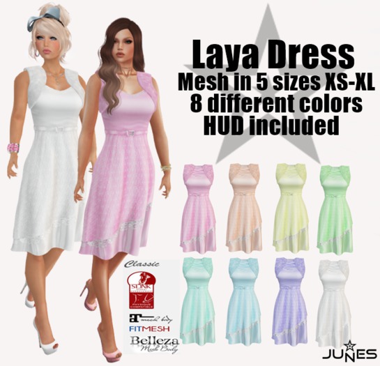 JUNES Laya Dress with HUD