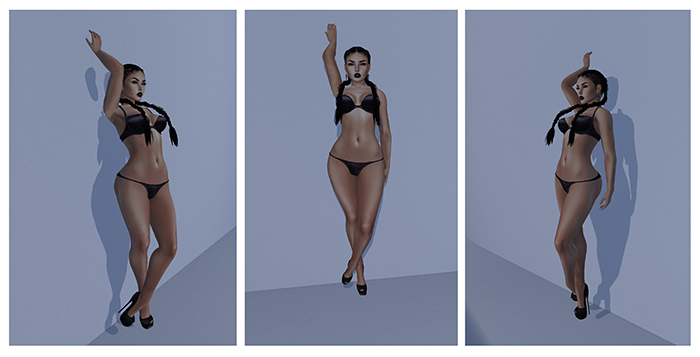 :::L.Pearl:::Poses BOX Against wall 2 & 2b