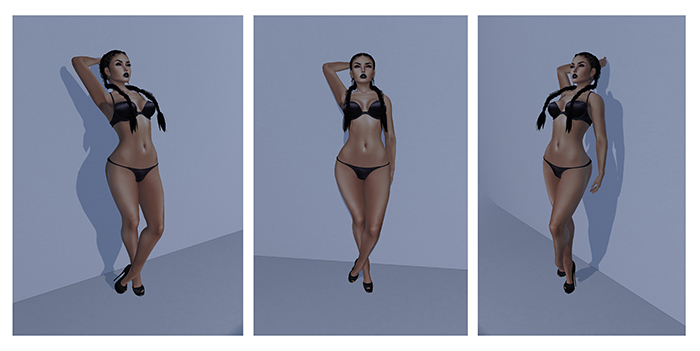 :::L.Pearl:::Poses BOX Against wall 4 & 4b