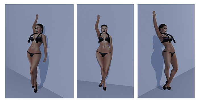 :::L.Pearl:::Poses Against wall 5 & 5b