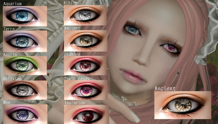 L+R Different Dimension eye Ancient