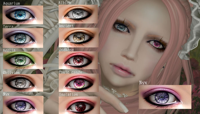 L+R Different Dimension eye Nyx