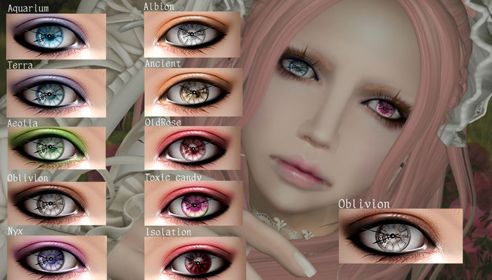 L+R Different Dimension eye Oblivion