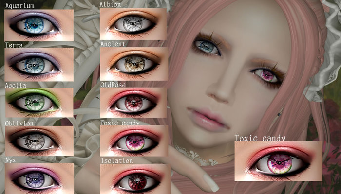 L+R Different Dimension eye Toxic candy