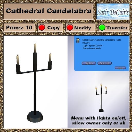 Cathedral Candelabra