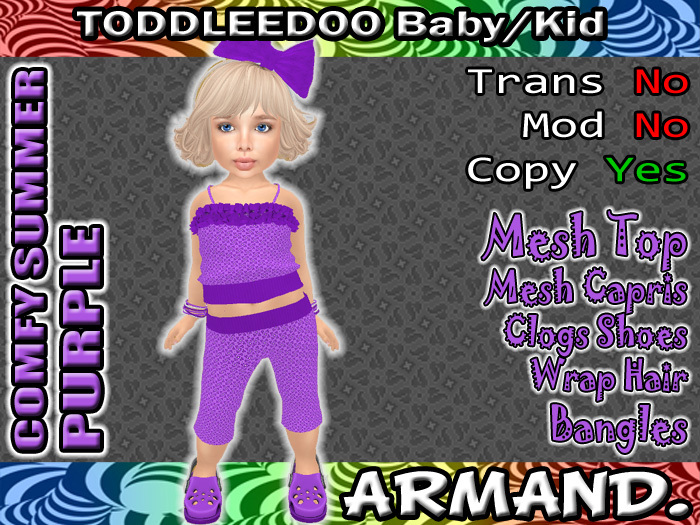 --ARMAND-- COMFY SUMMER - PURPLE