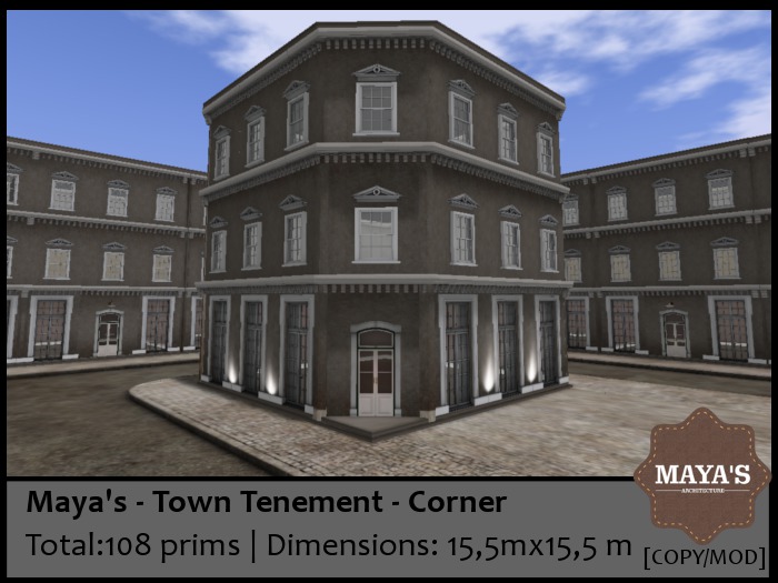 Maya's - Town Tenement -Corner