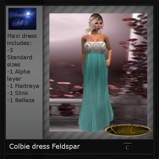 Colbie dress Feldspar