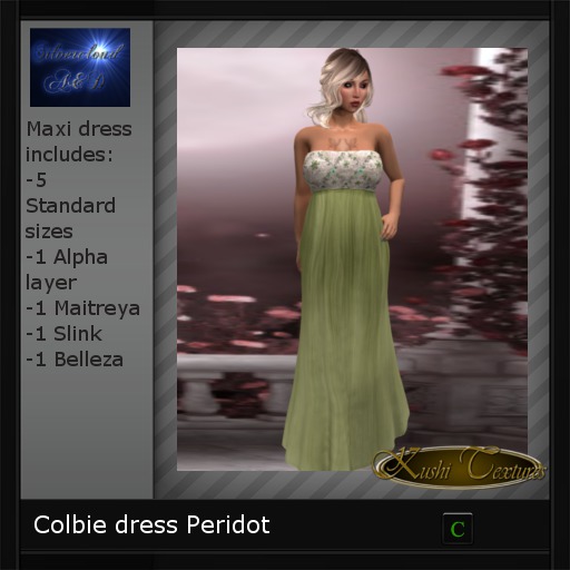 Colbie dress Peridot