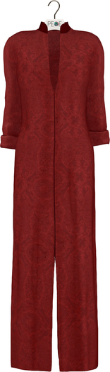 PEQE - Long Kurta_Red Print