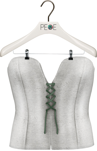 PEQE - Corset XY_White